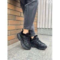 Кроссовки женские Elada натуральная кожа/сетка черные 36,37р.