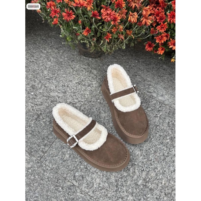 Уггі/Тапулі жіночі натуральна замша колір шоколад 40р