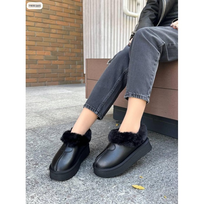 Уггі жіночі натуральна шкіра чорні зима на 35.5,36,37,38,40р