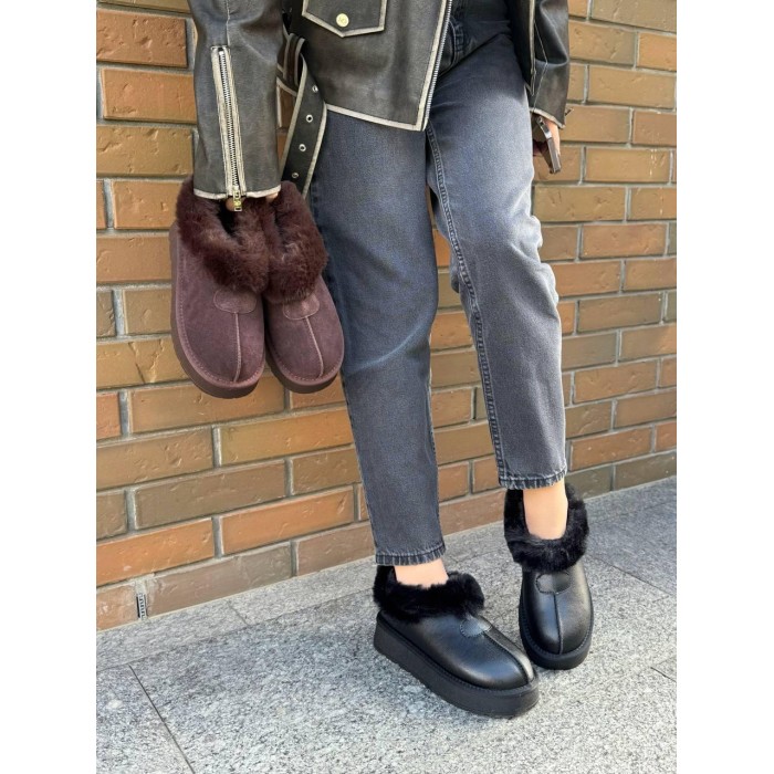 Уггі жіночі натуральна шкіра чорні зима на 35.5,36,37,38,40р