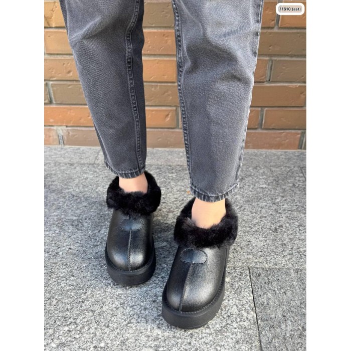 Уггі жіночі натуральна шкіра чорні зима на 35.5,36,37,38,40р