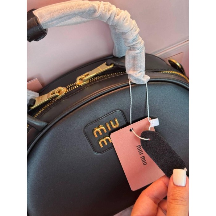 Сумка жіноча Селін полу кругла Люкс ! натуральна шкіра Чорна