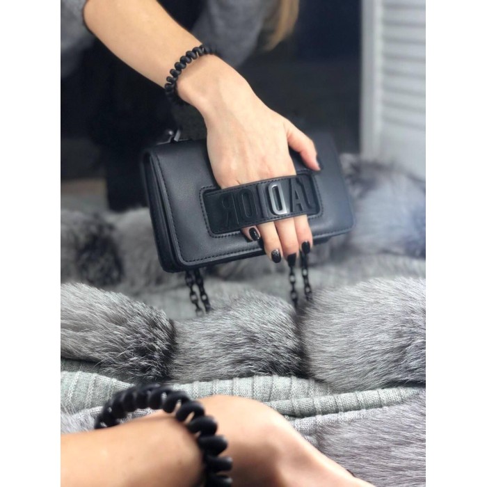 Сумка женская натуральная кожа люкс Чёрная