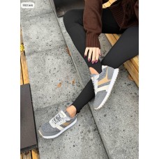 Кросівки жіночі з натуральної шкіри/повсть колір: сіро/бежевий 36,37,40р