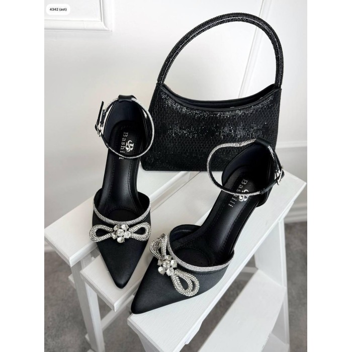 Туфлі жіночі взуттєвий текстиль колір: Чорний 39,40р