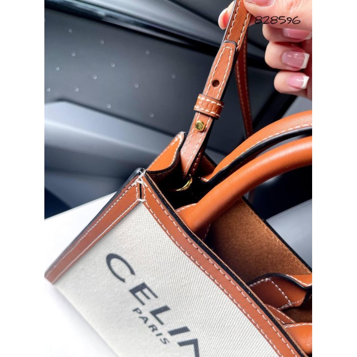 Сумка жіночий комбінована шкіра /текстиль щільний водостійкий Кемел