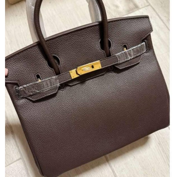 Сумка жіноча натуральна шкіра колір: Шоколад