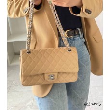 Сумка жіноча натуральна шкіра колір: Беж, Пудра