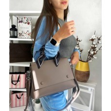 Сумка жіноча з екошкіри люкс колір: Капучино