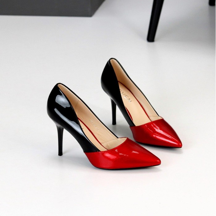 Туфлі жіночі еко-шкіра чорні 38р