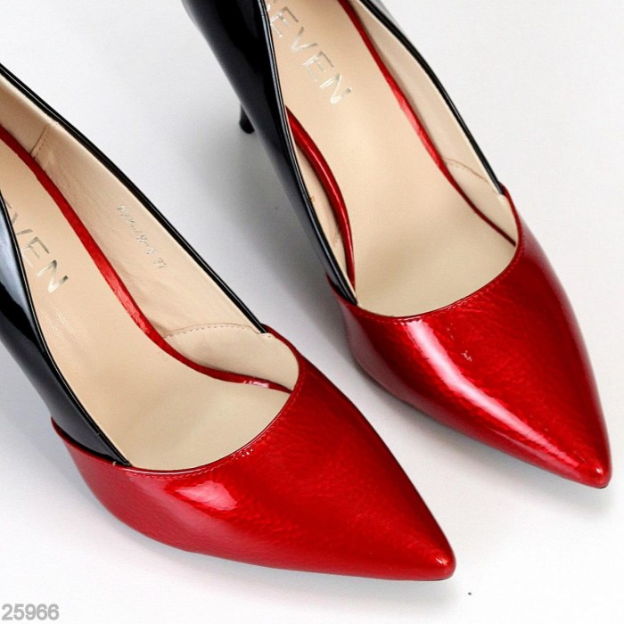 Туфлі жіночі еко-шкіра чорні 38р