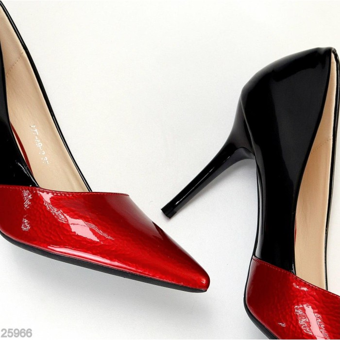 Туфлі жіночі еко-шкіра чорні 38р