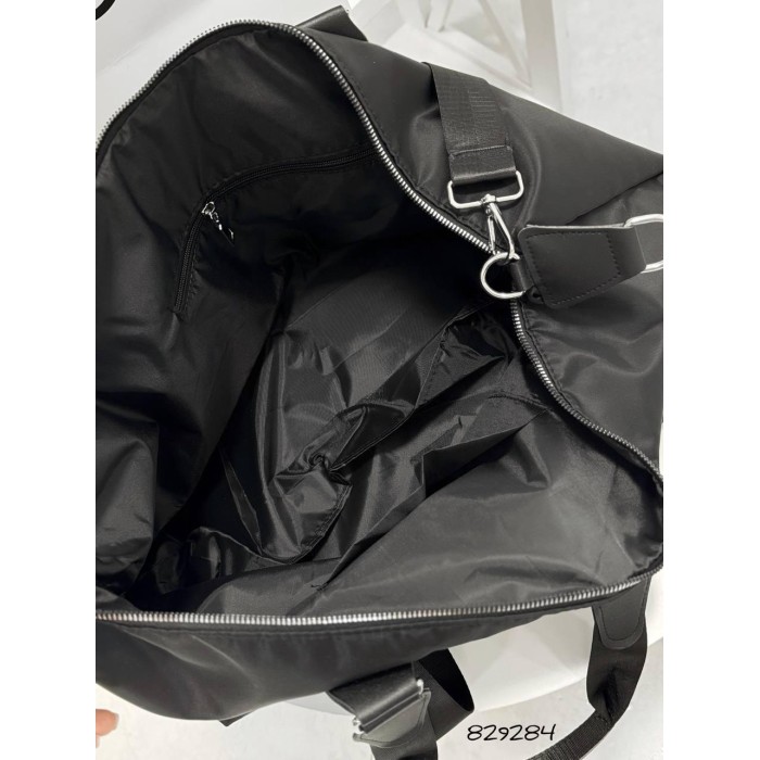 Сумка спорт дорожня текстиль колір: Чорний