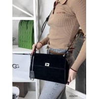 Сумка жіноча натуральна замша.колір: Чорний