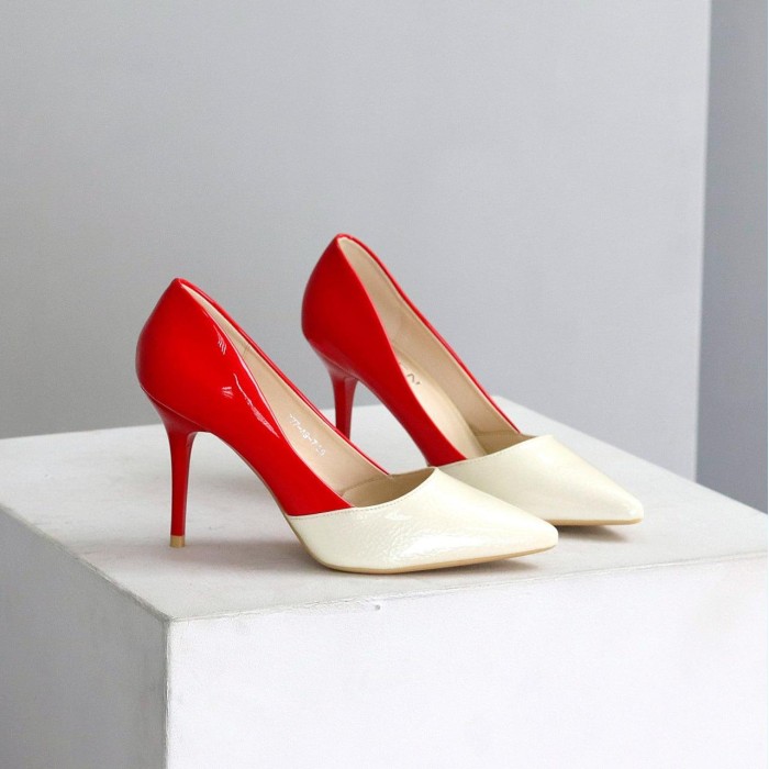 Туфли жіночі еко шкіра червоні 36,38р