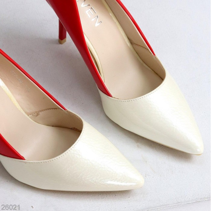 Туфли жіночі еко шкіра червоні 36,38р