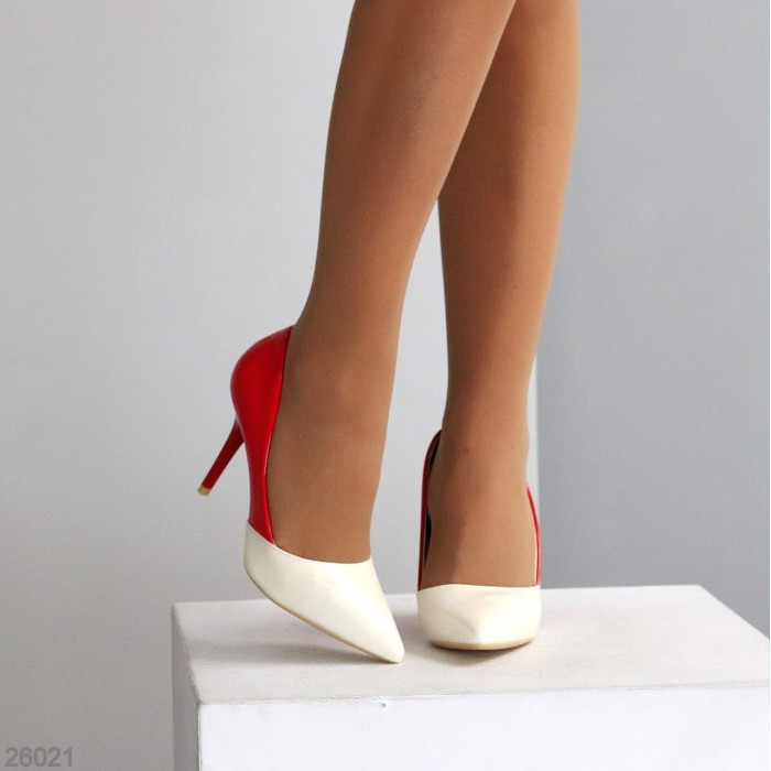 Туфли жіночі еко шкіра червоні 36,38р