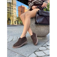 Туфли/Лоферы женские натуральная замша цвет: Шоколад 36,39р