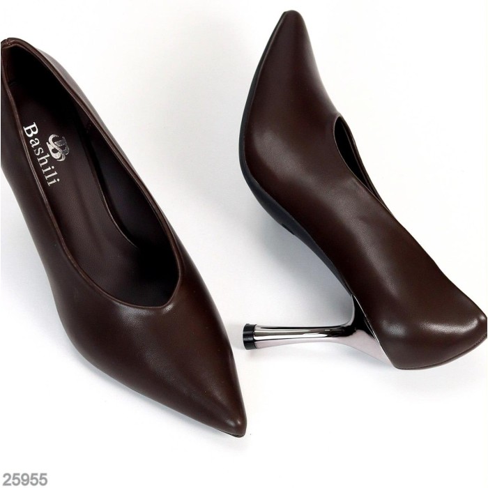 Туфлі жіночі еко шкіра колір-шоколад 37,38,40р