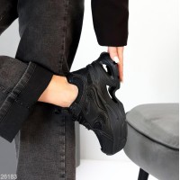 Кроссовки стильные натуральная кожа черные на 37,39р