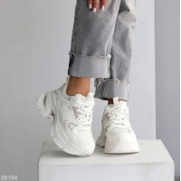 Кросівки жіночі натуральна шкіра біліна на 35.5,36,38р