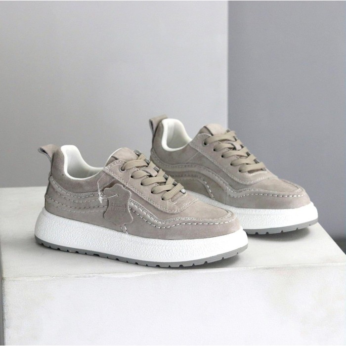 Кросівки жіночі натуральна замша сірі 41р