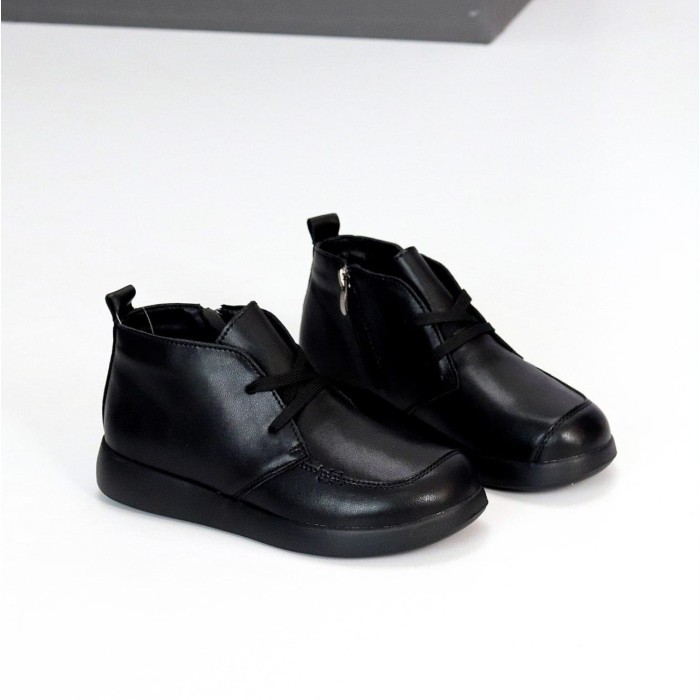 Ботинки женские натуральная кожа черные деми 36,40р