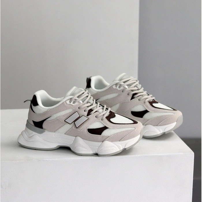 Кросівки жіночі натуральна-шкіра/натуральна-замша колір-сірий/білий на 35.5,37,39р