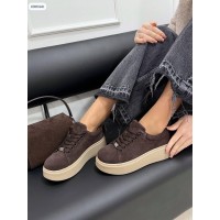 Кроссовки женские натуральная замша цвет: шоколад 36,38,39р