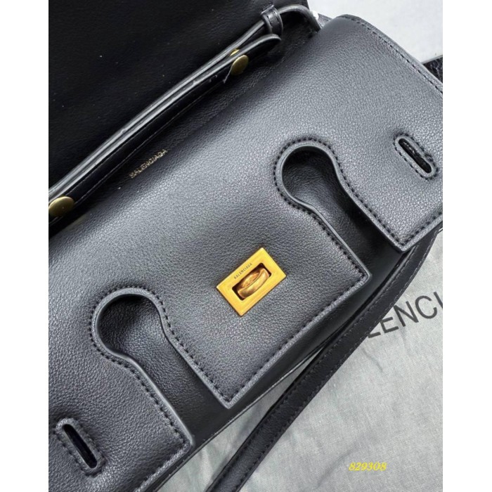 Сумка жіноча Богетик 2 відділення натуральна шкіра Чорна