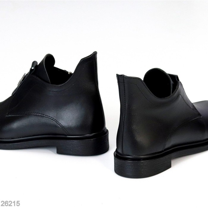 Ботинки женские натуральная кожа черные деми 37р