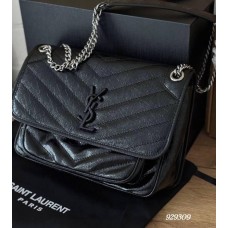 Сумка жіноча 2 відділи натуральна шкіра люкс колір: Чорний