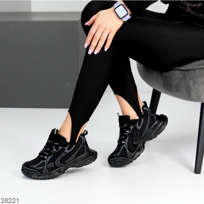 Кросівки жіночі натуральна замша чорні на 37,38р