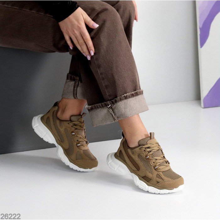 Кросівки жіночі натуральна замша колір беж на 35.5,36,37,38,40р