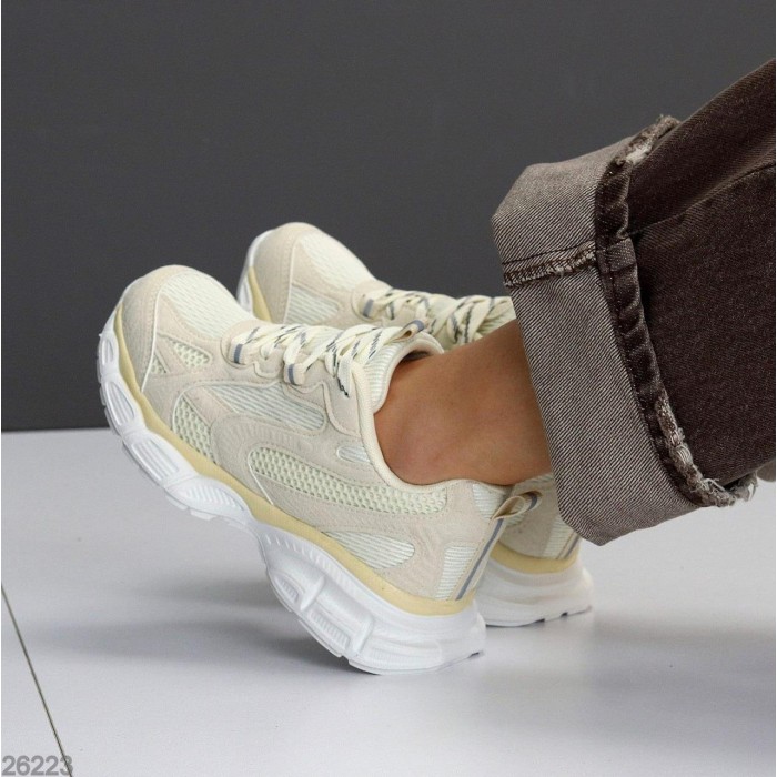 Кросівки жіночі натуральна замша колір-беж на 35.5,36,37,38,40р.