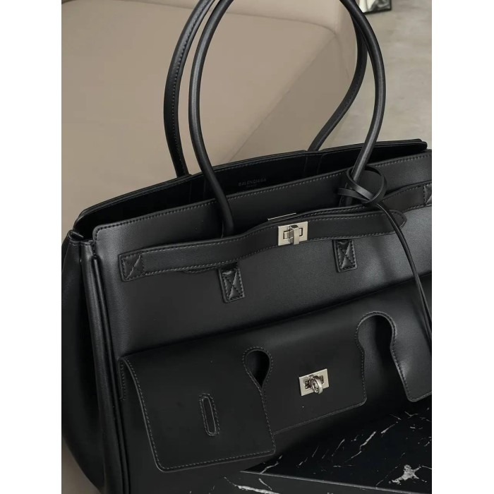 Сумка жіноча трансформер натуральна шкіра Чорна