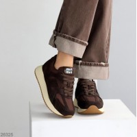 Кроссовки женские натуральная-замша шоколад 36,37,39р