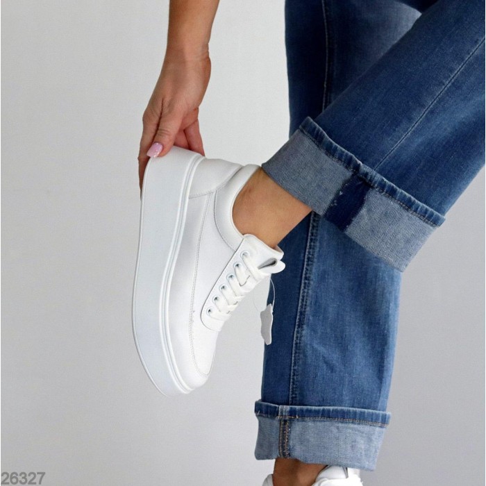 Кросівки жіночі натуральна шкіра білі 38,39.40,41р