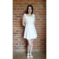 РОЗПРОДАЖ!   Плаття-сарафан колір-білий 44р