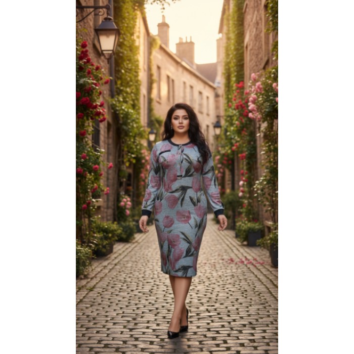 РОЗПРОДАЖ!!! Сукня трикотажна 50/52р