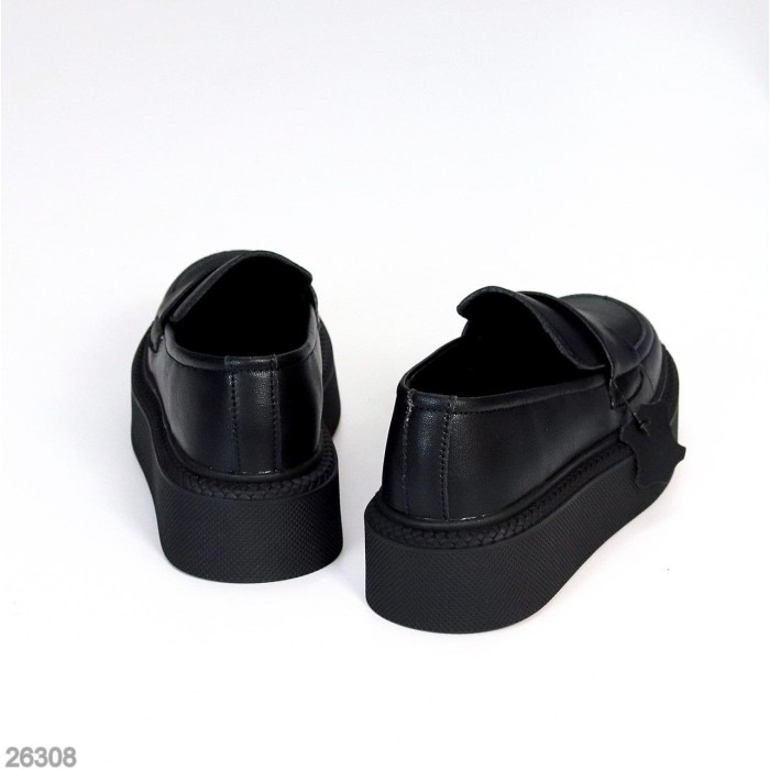 Лофери жіночі натуральна шкіра чорні на 35.5,36,37,38,39,40р