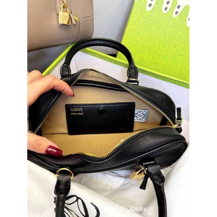 Сумка/валізка жіноча з натуральної шкіри колір: Беж, Чорний