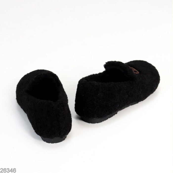 Кросівки/автоледі жіночі матеріал-хутро колір-чорний деми на 35р.