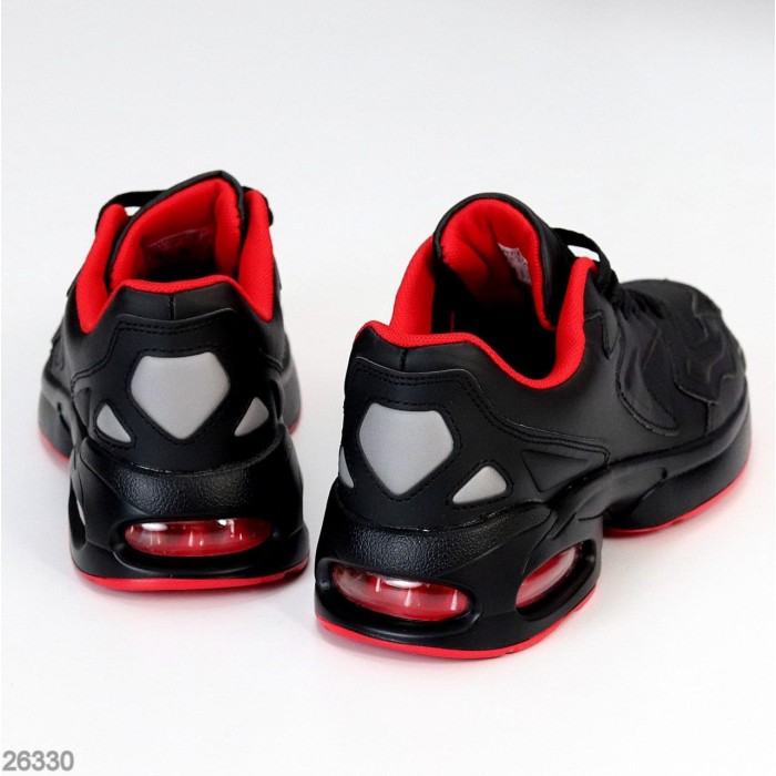 Кросівки жіночі еко-шкіра колір-чорний 36,37,38р