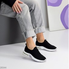 Мокасини жіночі текстиль чорні на 35.5,36,37,39р