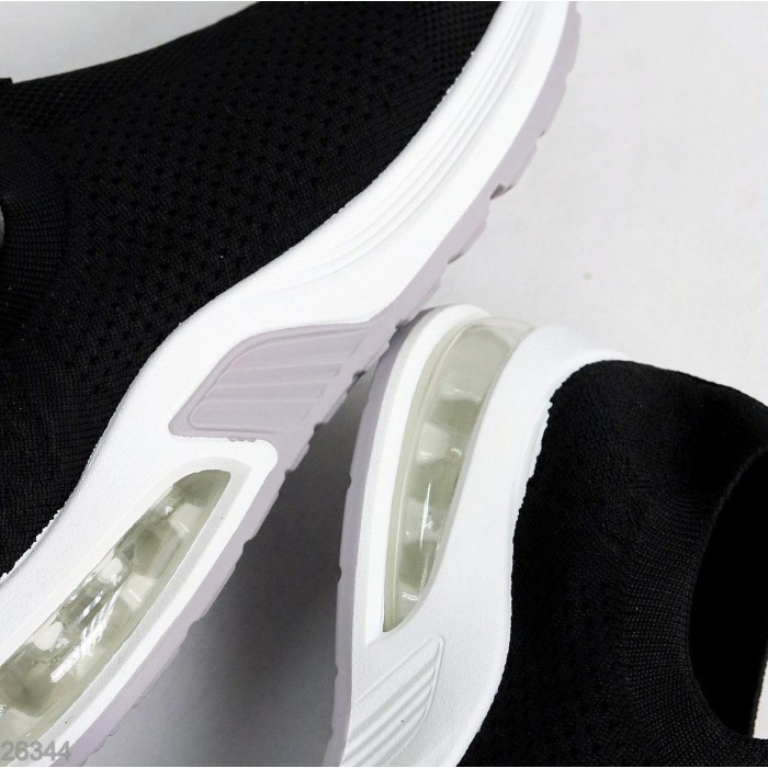 Мокасини жіночі текстиль чорні на 35.5,36,37,39р