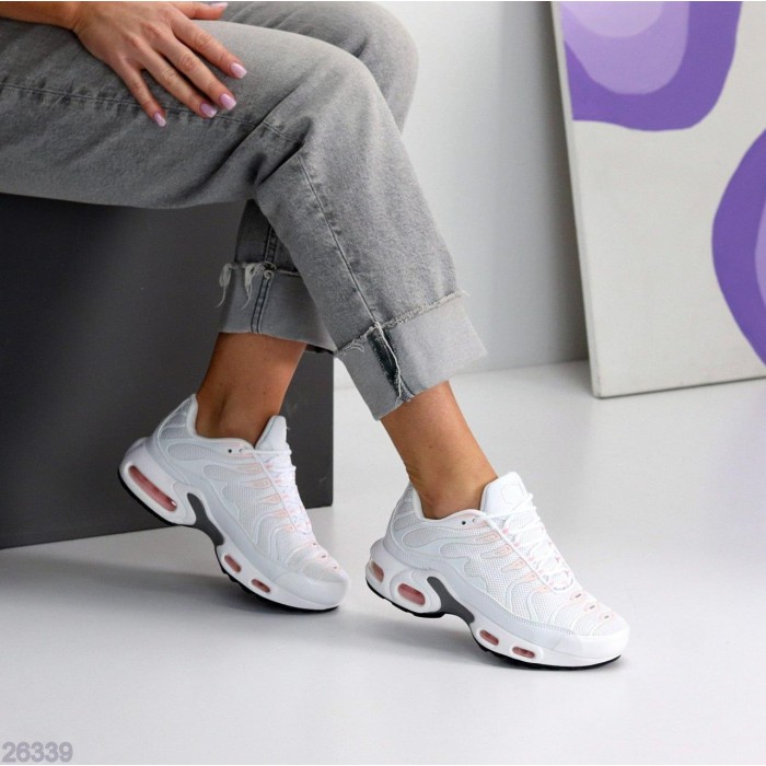 Кросівки жіночі еко-шкіра/текстиль колір-білий 36,37,38,39,40р