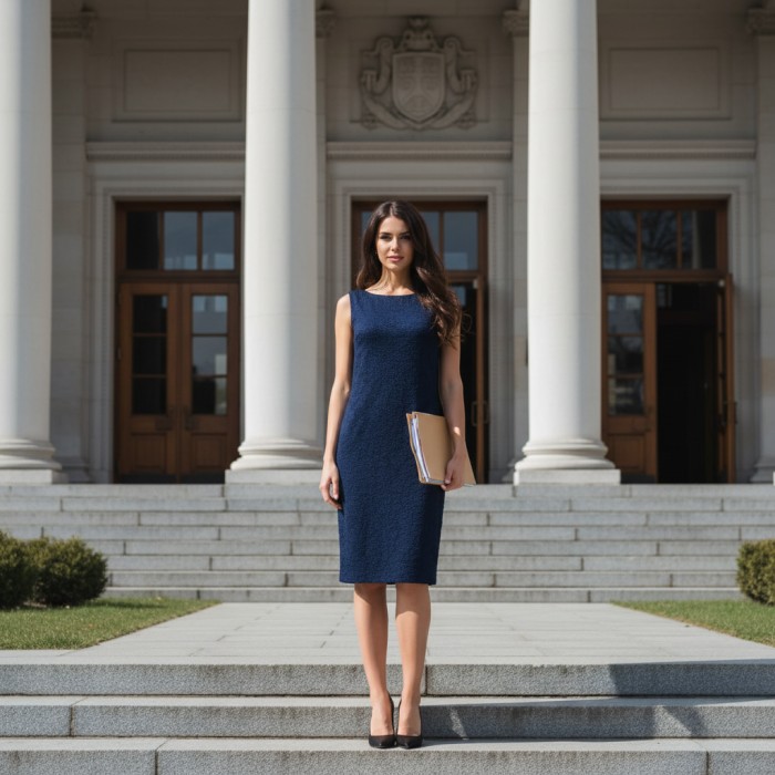 Розпродаж! Сукня-сарафан футляр із трикотажу колір-темно-синій L/XL