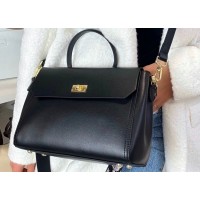 Сумка жіноча Polina Ремінець натуральна шкіра Шоколад, Беж, Чорна