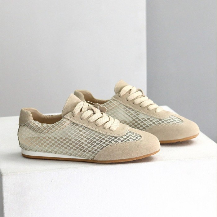 Кеди жіночі натуральна замша колір беж 38,39,40,41р.